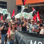 Manifestación en Ponferrada de rechazo al ERE de Teleperformance
