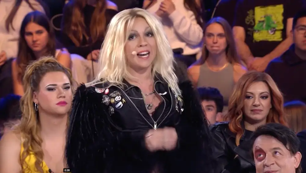 Captura de Yenesi en 'Tu cara me suena'