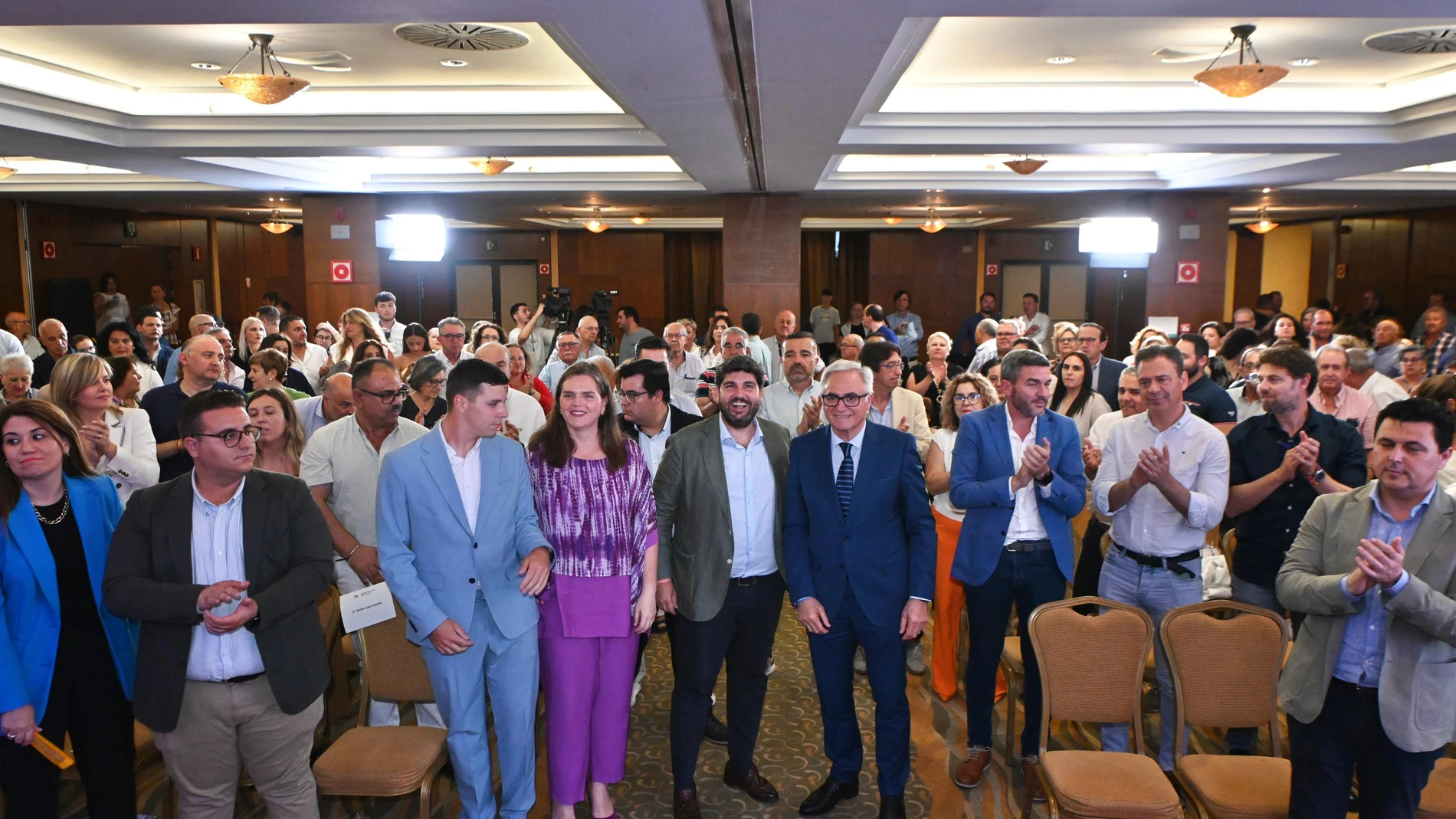Clausura del congreso del Partido Popular de Torre Pacheco, en el que Pedro Ángel Roca ha sido elegido presidente local del partido Sebastián Hipperdinger / Europa Press 31/05/2025