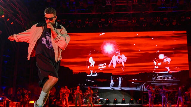 Justin Timberlake, durante el concierto