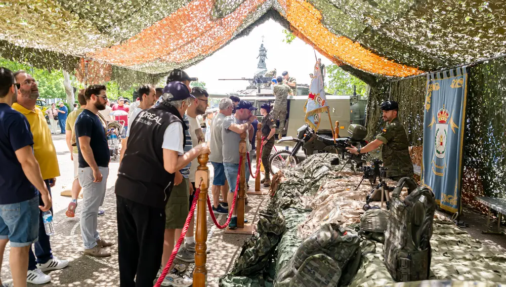 Celebración del Día de las Fuerzas Armadas en Valladolid