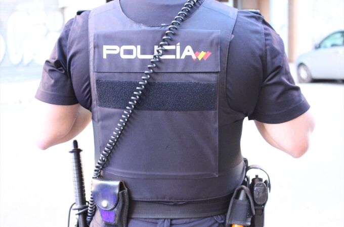 Imagen de archivo de un agente de la Policía Nacional