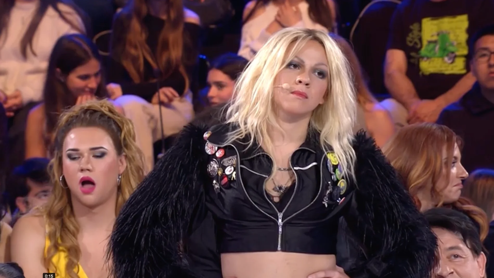 Captura de Yenesi en 'Tu cara me suena'