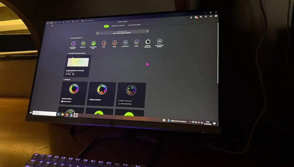 En Razer Chroma puedes crear tus propios efectos