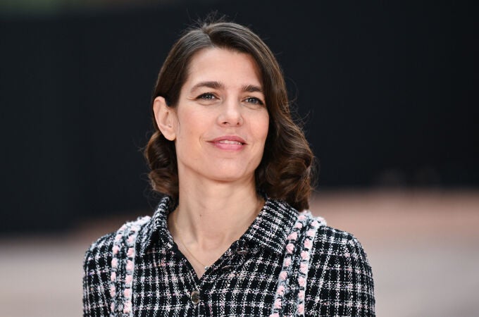 Charlotte Casiraghi en la Paris Fashion Week.