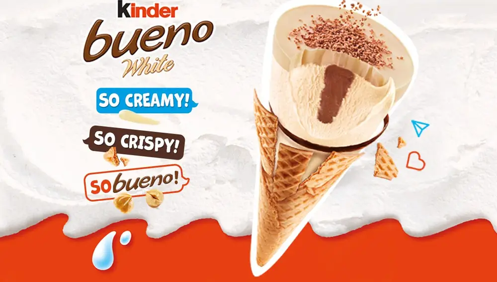 Kinder Bueno Ice Cream