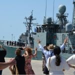 La fragata "Navarra", rumbo a la costa de Somalia para frenar a los piratas