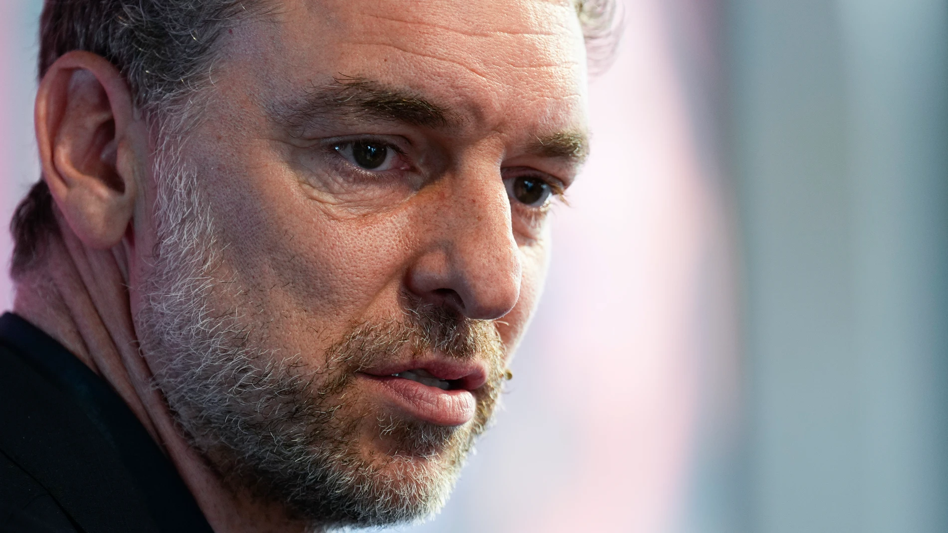 Pau Gasol during the presentation of the project “Talento a bordo” by Iberia with Olympic and Paralympic athletes at Espacio Cultural Serreria Belga on June 02, 2025 in Madrid, Spain. AFP7 02/06/2025 ONLY FOR USE IN SPAIN