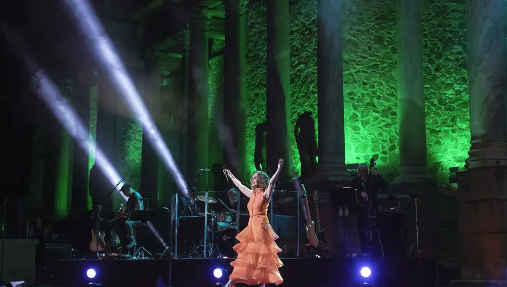 Ana Belén en el Stone & Music Festival de Mérida