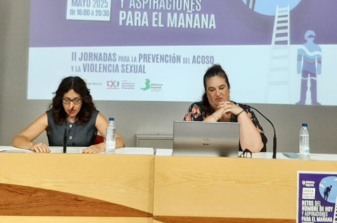 La directora general de Mujer y Prevención de la Violencia de Género, Ana Belén Martínez, durante las II Jornadas para la Prevención del Acoso y la Violencia Sexual.