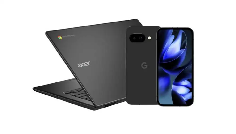 Google Pixel 9a + chromebook