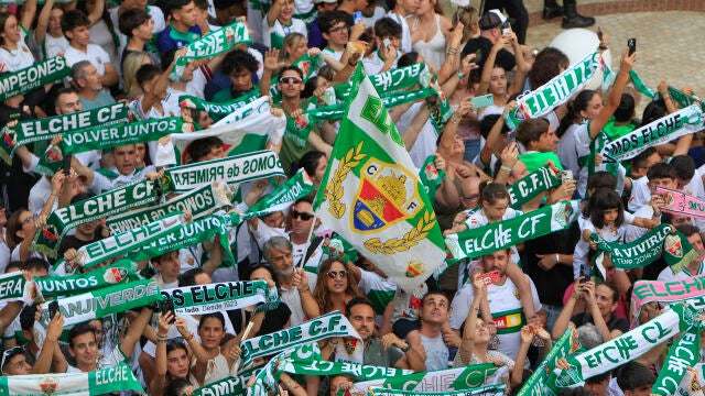 CELEBRACIÓN ASCENSO DEL ELCHE A PRIMERA DIVISIÓN