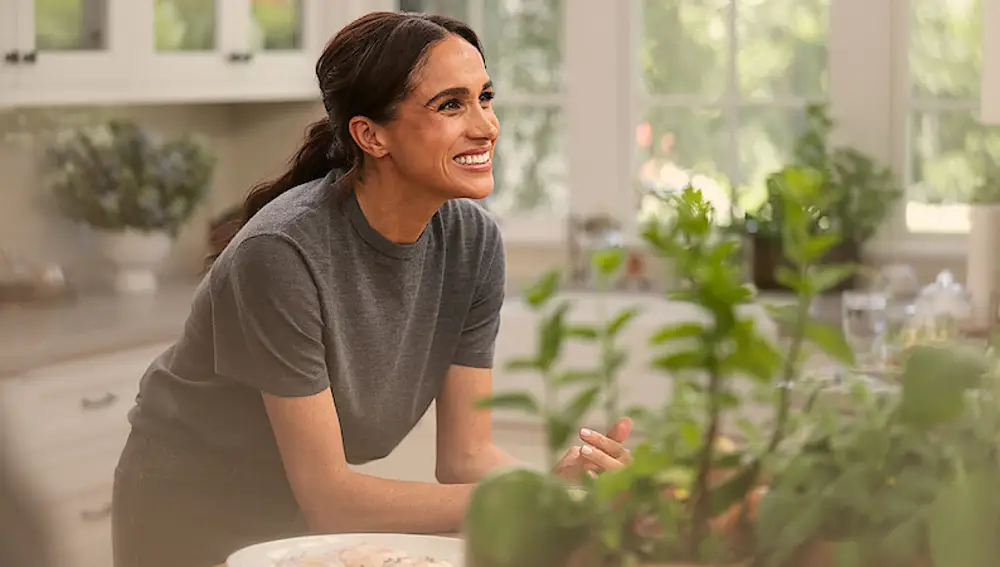 Meghan Markle en una imagen de su programa 'With Love Meghan'