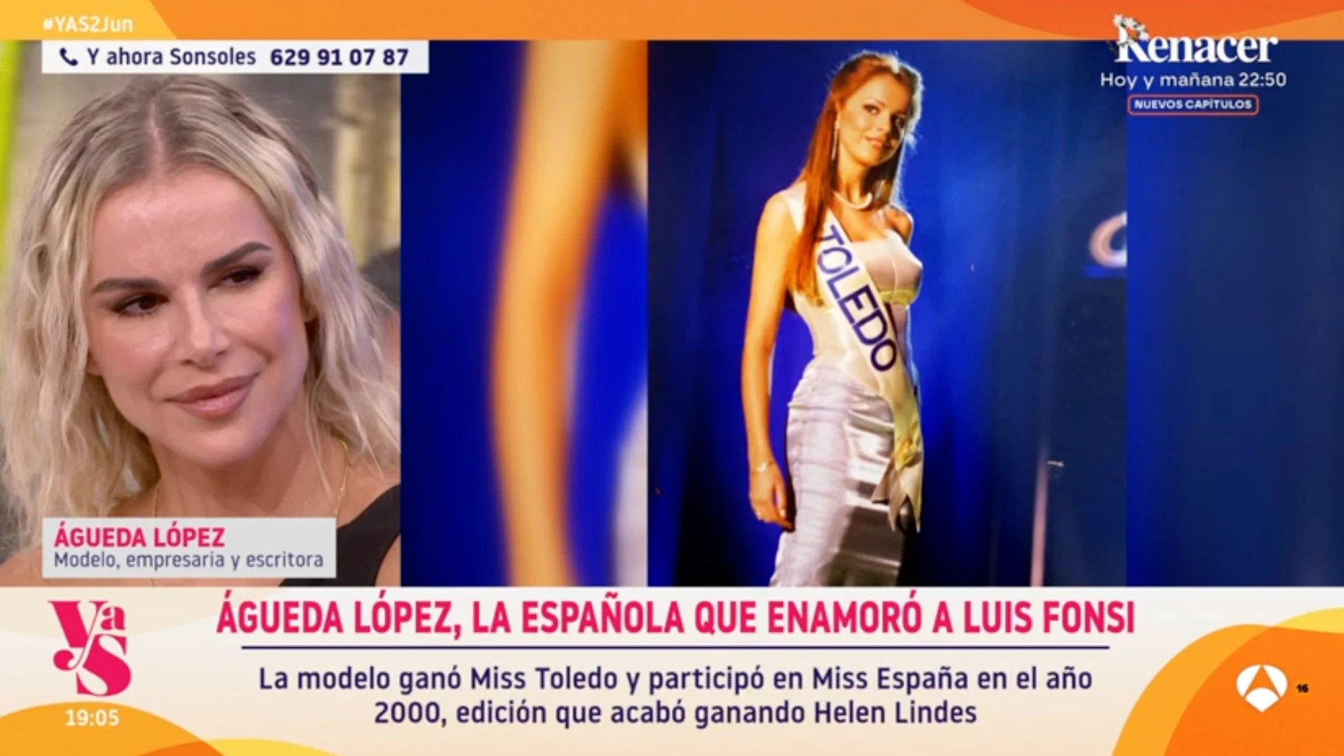 Captura de Águeda López en 'Y ahora Sonsoles'