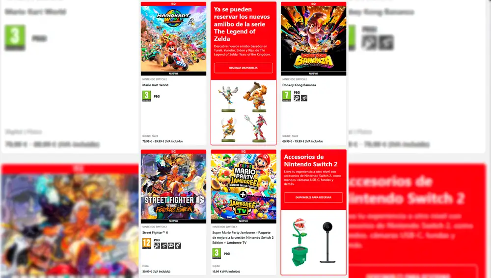 El precio de los juegos de Nintendo Switch 2 ha generado un gran debate