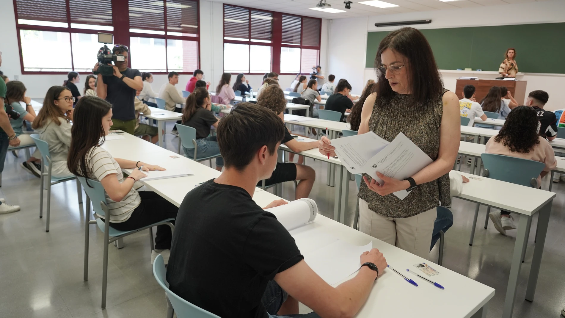 Pruebas en la Universidad de Valladolid del pasado año