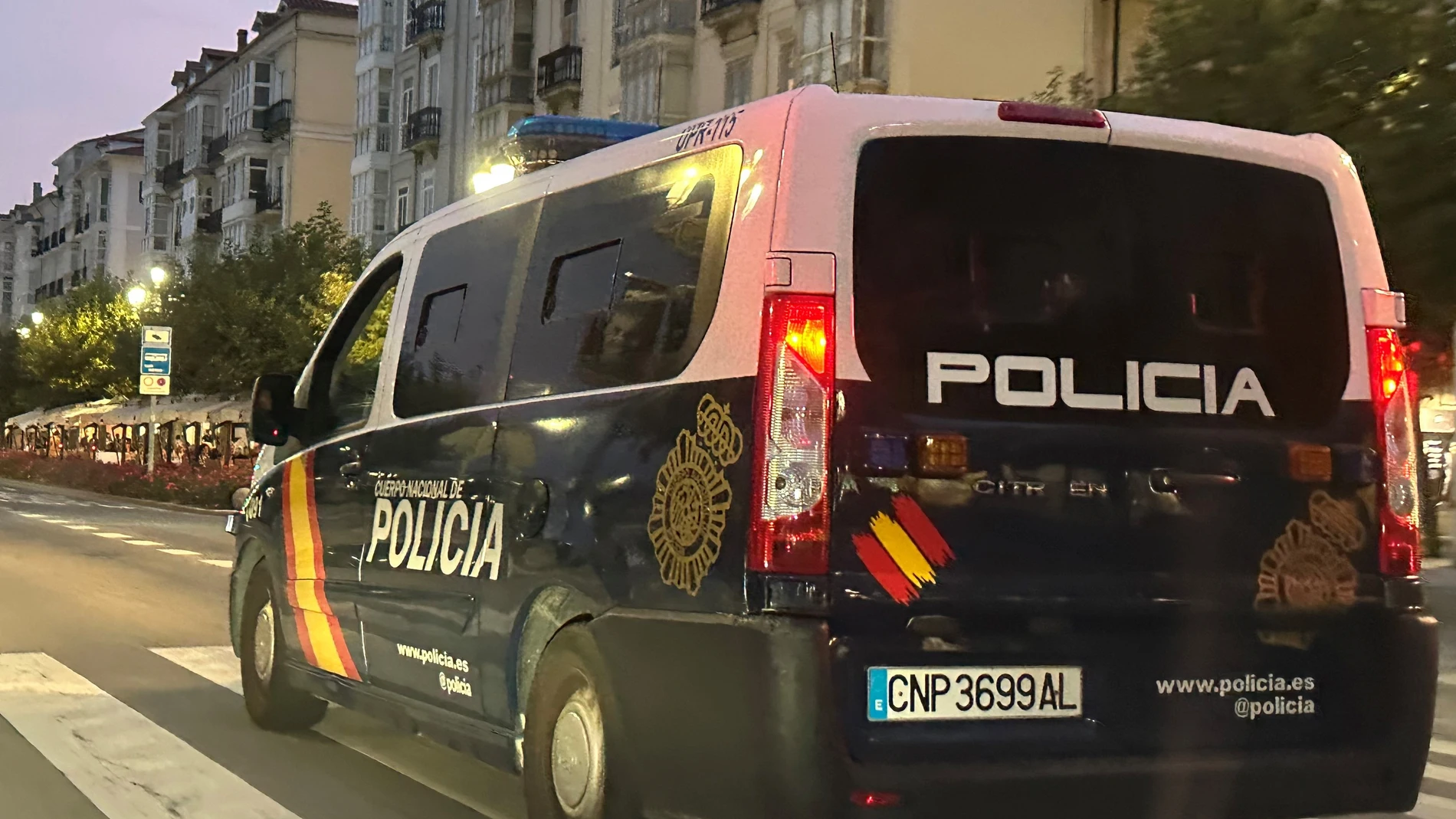 Vehículo de la Policía Nacional Oliver Contreras/CNP / Europa Press 02/06/2025