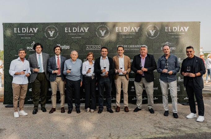 Los representantes de las bodegas presentes en el evento