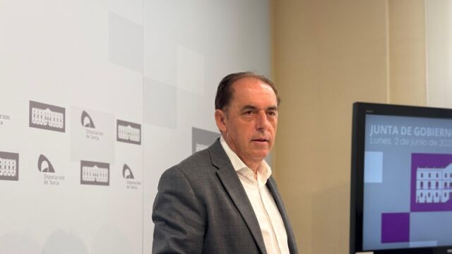 El presidente de la Diputación de Soria, Benito Serrano