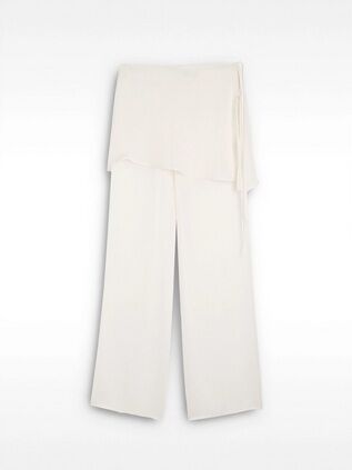 Pantalón de seda.
