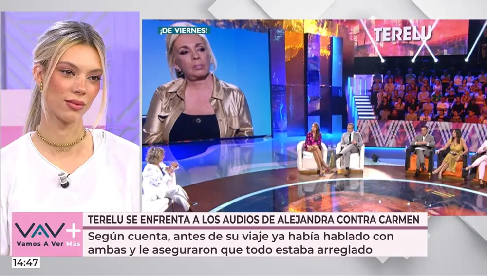 Alejandra Rubio en "Vamos a ver"