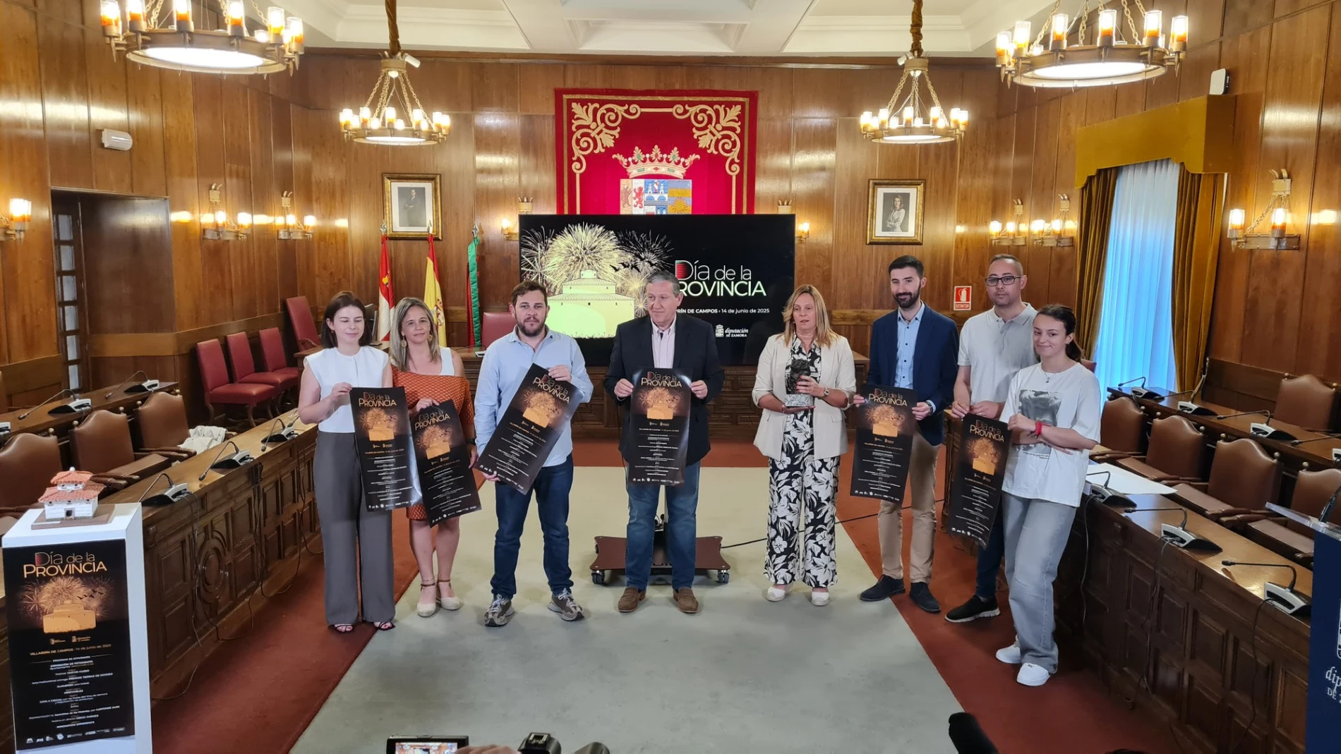 El presidente de la Diputación de Zamora, Javier Faúndez, presenta el Día de la Provincia