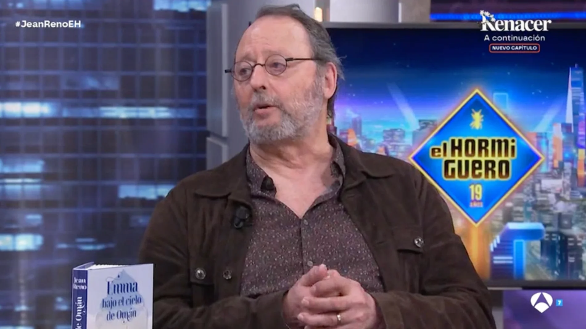 Captura de Jean Reno en 'El Hormiguero'