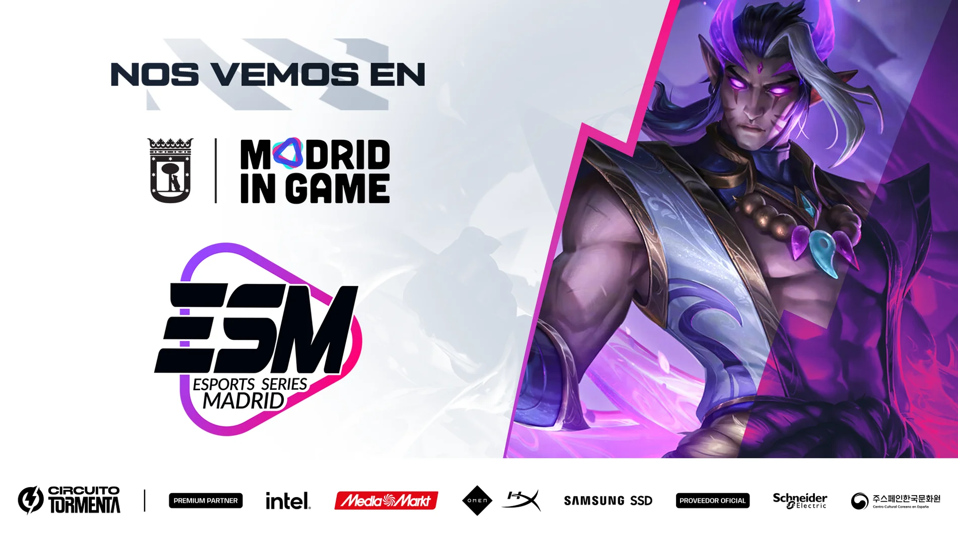 El 7 de junio serán las finales de League of Legends y VALORANT que repartirán 3.000 euros en premios