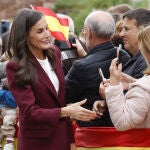 El look de la Reina Letizia en Brañosera. 