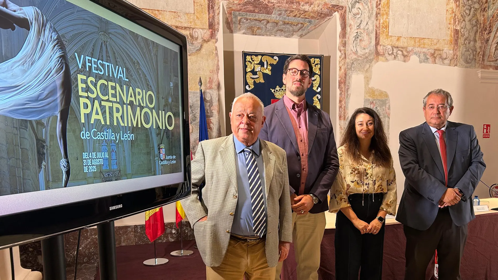 Presentación del festival "Escenario Patrimonio"