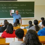 Imagen de archivo de las Pruebas de Acceso de la Universidad (PAU) en Galicia
