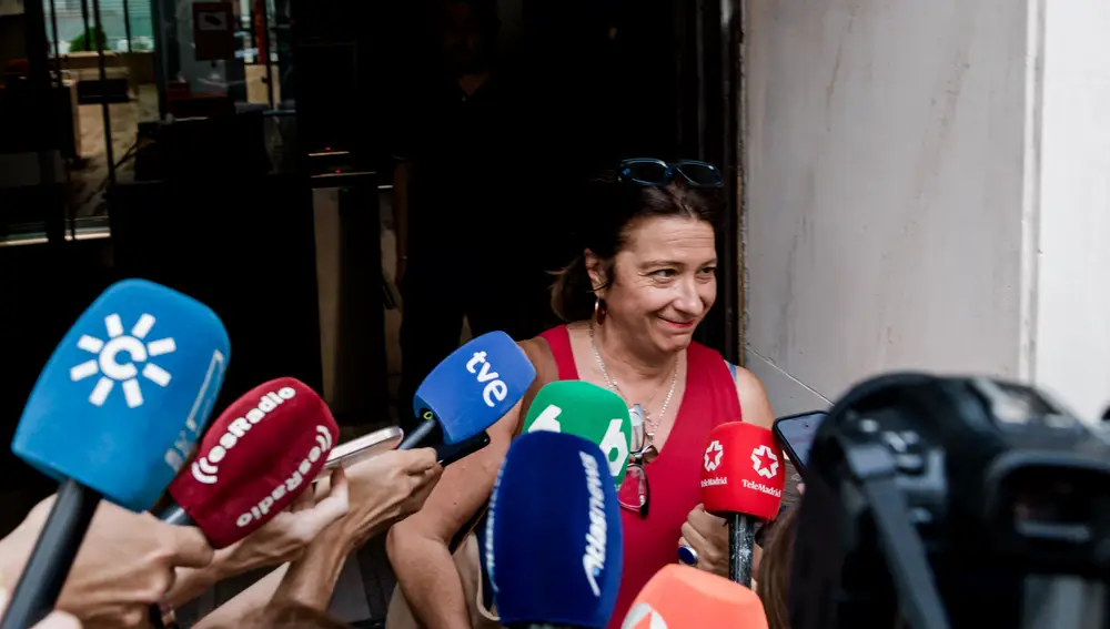 Leire Díez llega a Ferraz para defenderse del expediente por pedir información contra mandos de la UCO