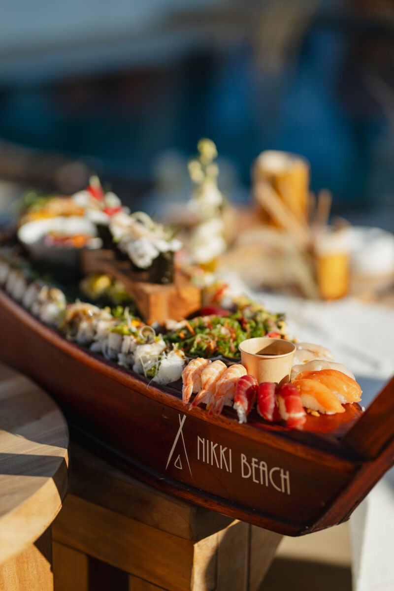 Sushi Boat de Nikki Beach Mallorca