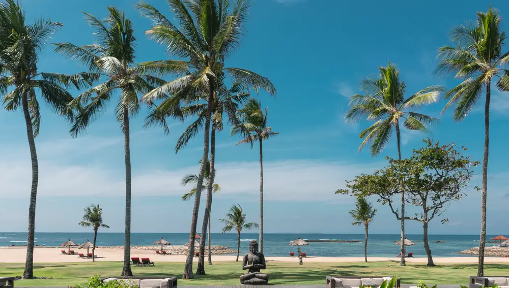 Club Med Bali está al pie de la playa de Nusa Dua