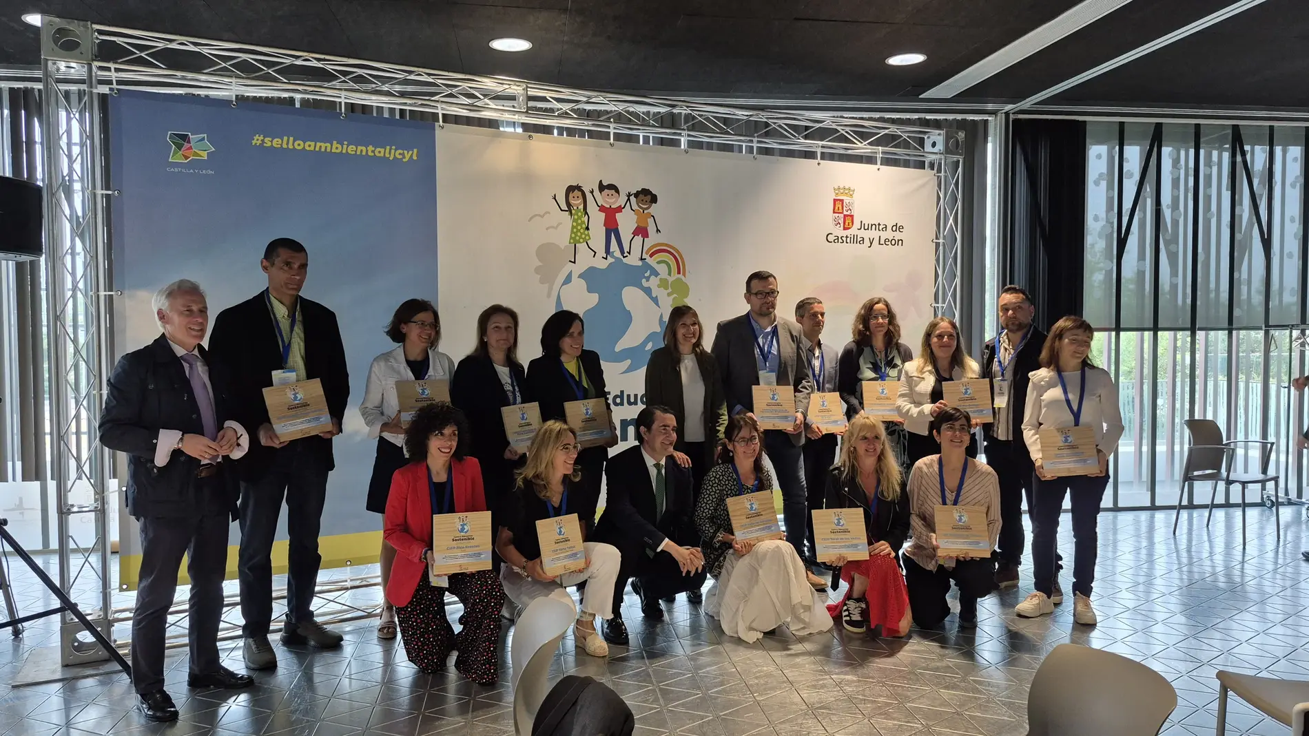 Entrega de la acreditación a 14 "Centros Educativos Sostenibles" de Castilla y León