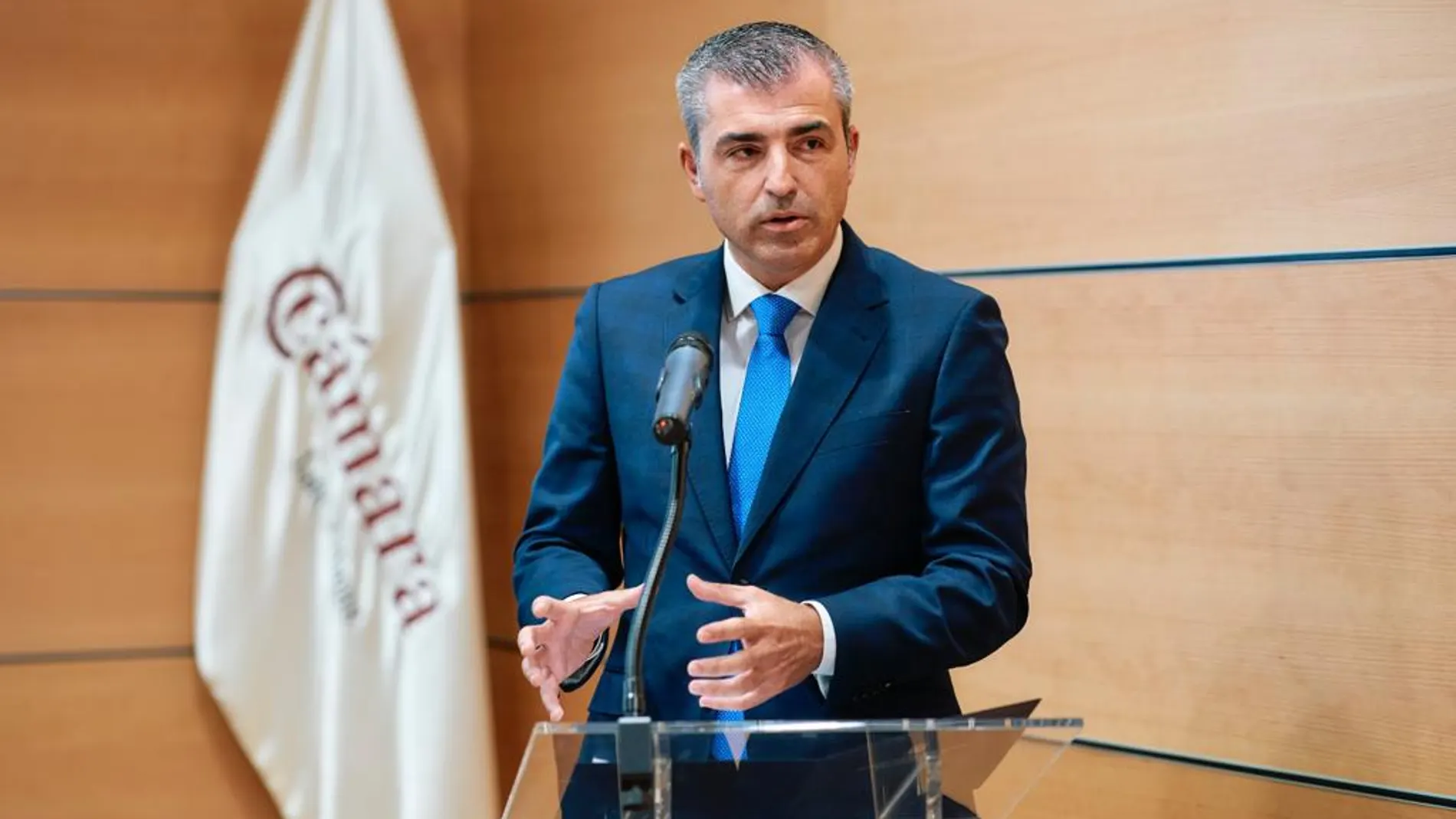 El vicepresidente del Gobierno de Canarias, Manuel Domínguez