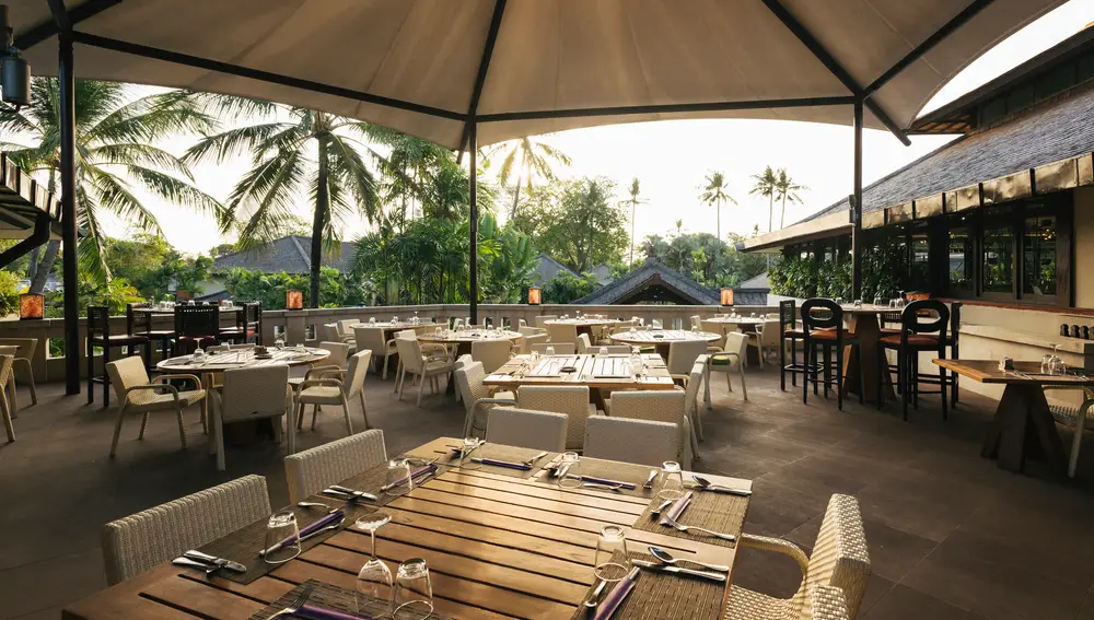 Gastronomía al aire libre en Club Med Bali