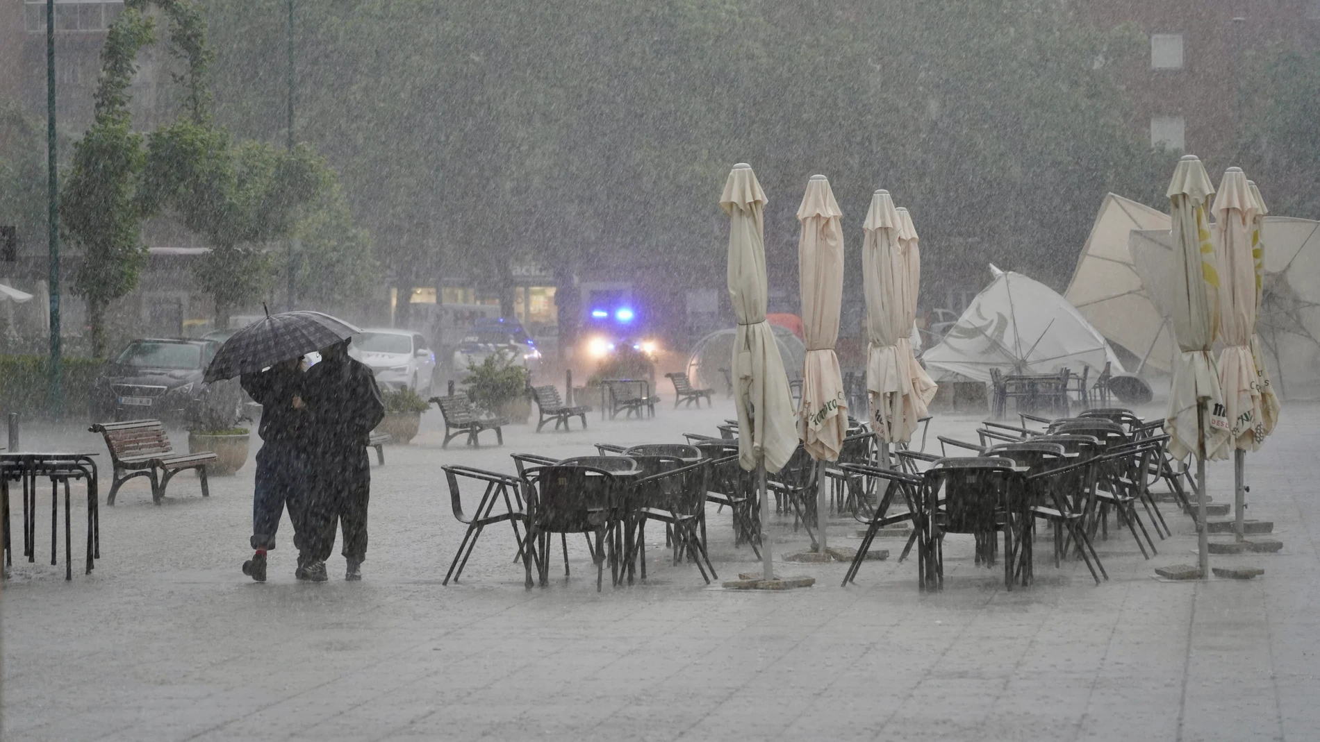Vuelven las tormentas a Castilla y León para empezar la semana