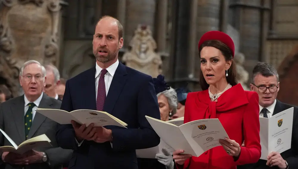 El príncipe Guillermo y Kate Middleton