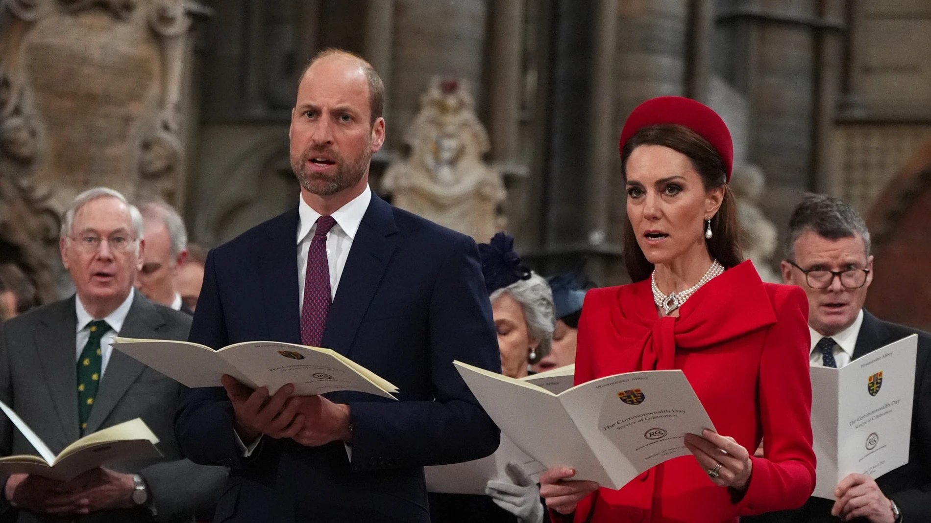 El príncipe Guillermo y Kate Middleton