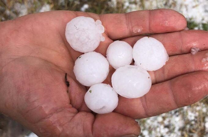 AEMET prevé granizo "grande" en varias zonas de Castilla y León