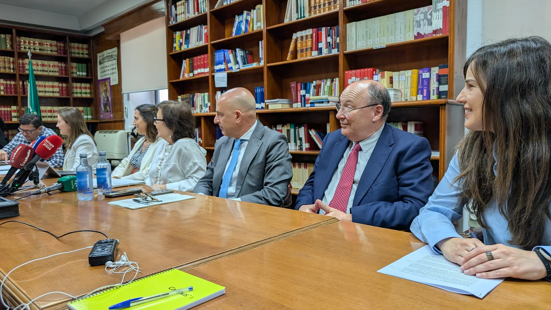 La lectura del manifiesto se ha producido en la Audiencia Provincial de Sevilla