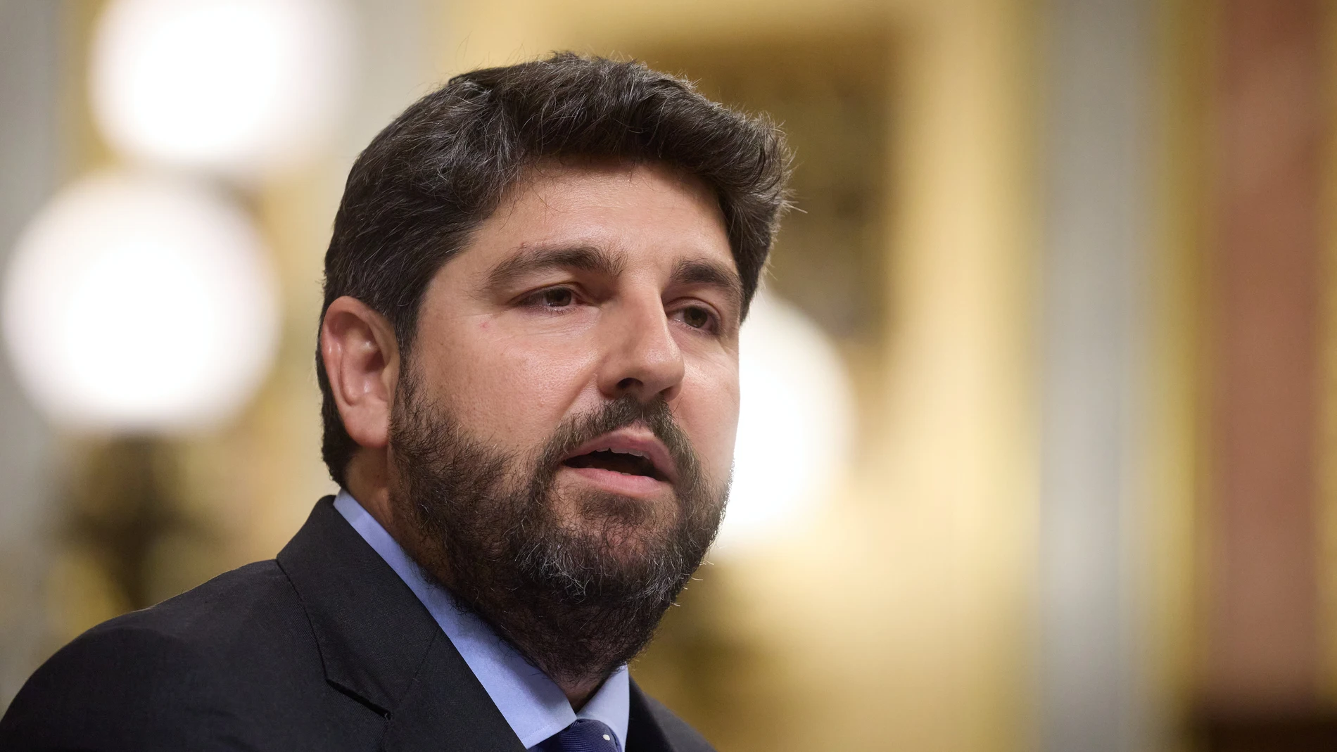 El presidente del Gobierno regional, Fernando López Miras