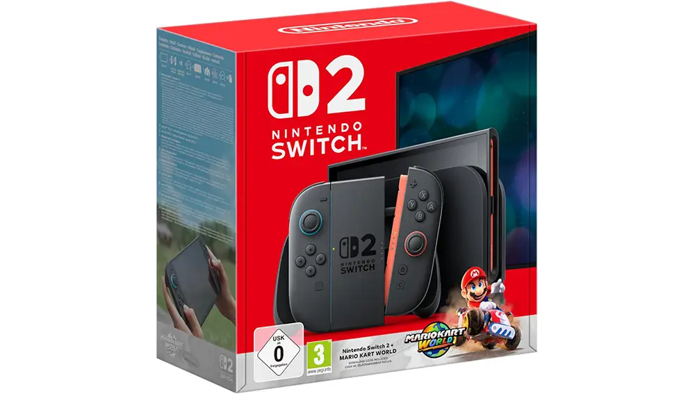 La nueva Nintendo Switch 2 llega con un pack que incluye el último Mario Kart