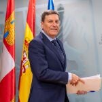 Carlos Fernández Carriedo durante la rueda de prensa