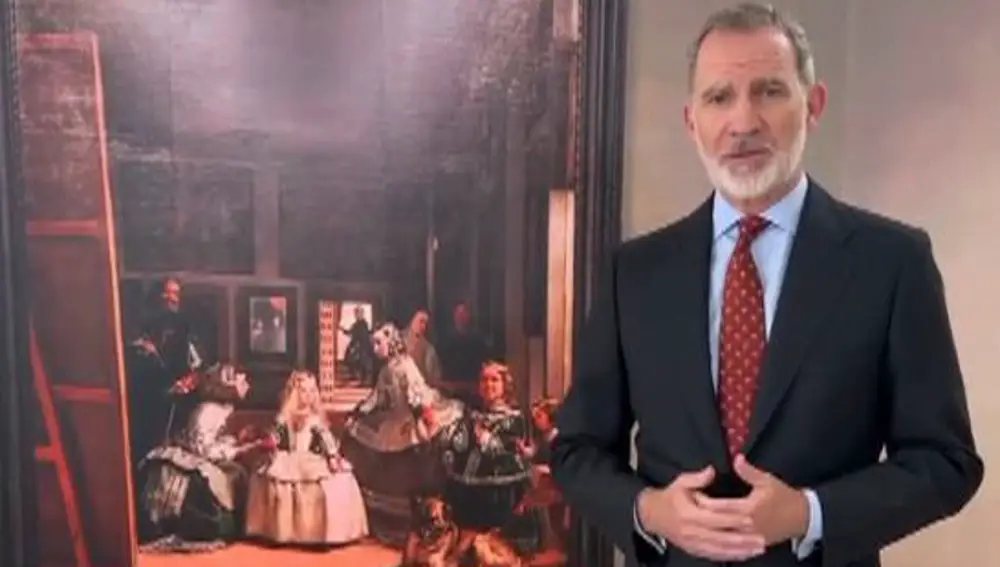 Felipe VI ya habló de 'Las Meninas' en el Prado ante la cámara de Pilar Miró hace 35 años