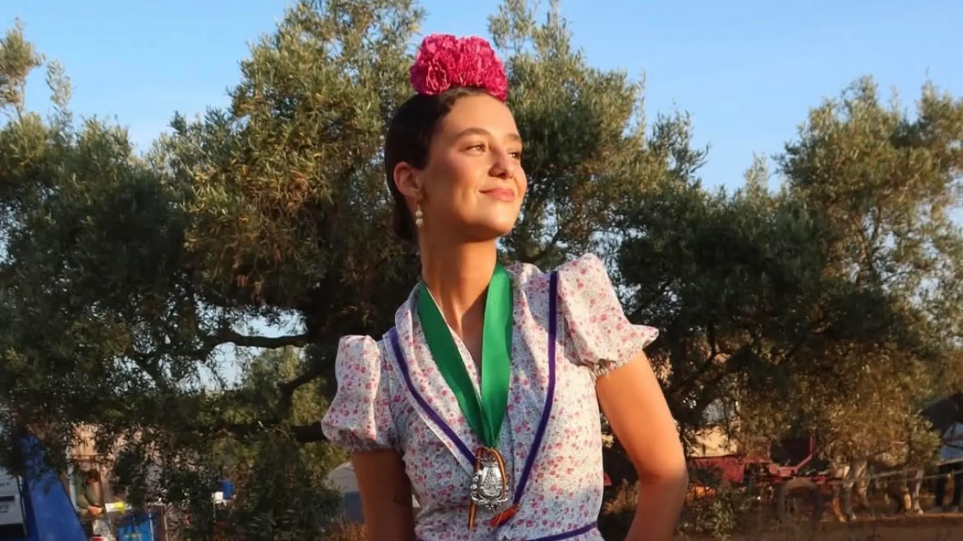 Victoria Federica de camino a El Rocío.