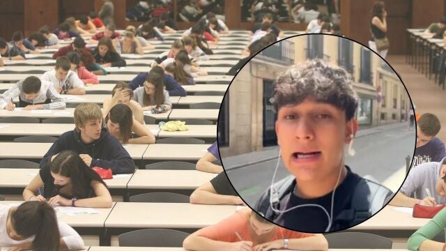Un estudiante de Madrid tajante contra las condiciones de los exámenes de la PAU 2025: “Mi lumbar está flipando”