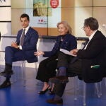 De izda a dcha: Pablo Uribe, Juan Gonzalo Ospina, María Clara Ospina y Francisco Marhuenda