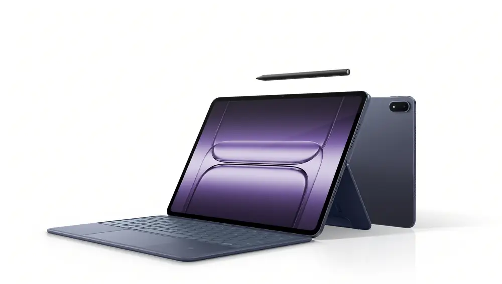 La tablet y sus accesorios